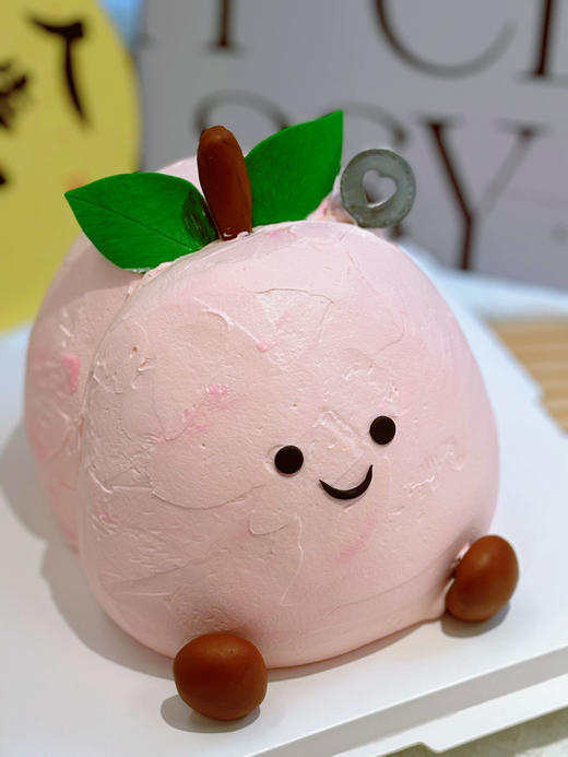 异形水蜜桃🍑奶油蛋糕 下单前请仔细阅读商品详情 商品图0