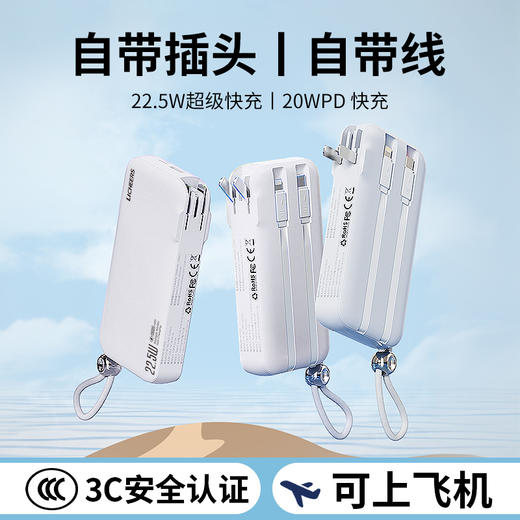 领臣 AC充电器多功能移动电源PS-D10 商品图0