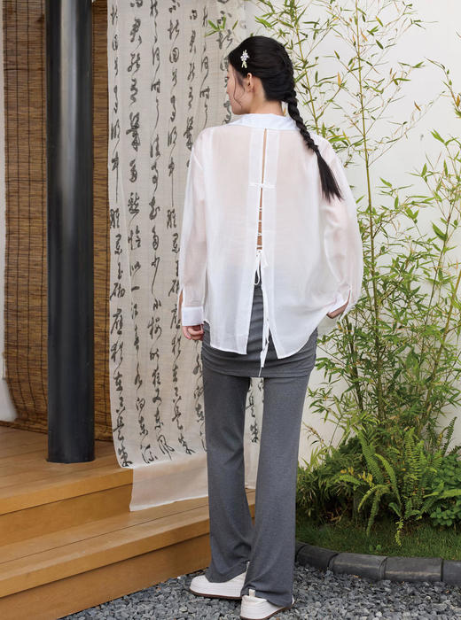 2025春夏禅修新款（上装：雅婉下装：相柳/J8801） 商品图2