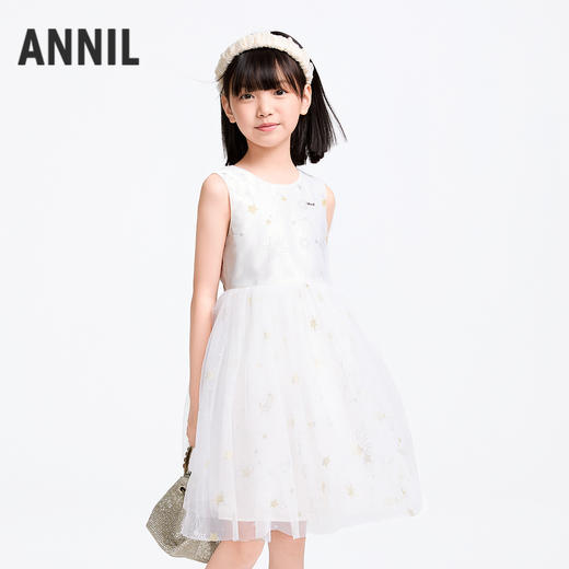 女童无袖礼裙夏季新款安奈儿童装实体店同款AG523552 商品图2