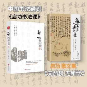 启功作品集：《启功书法课》《散文自传：无所畏无所忧》