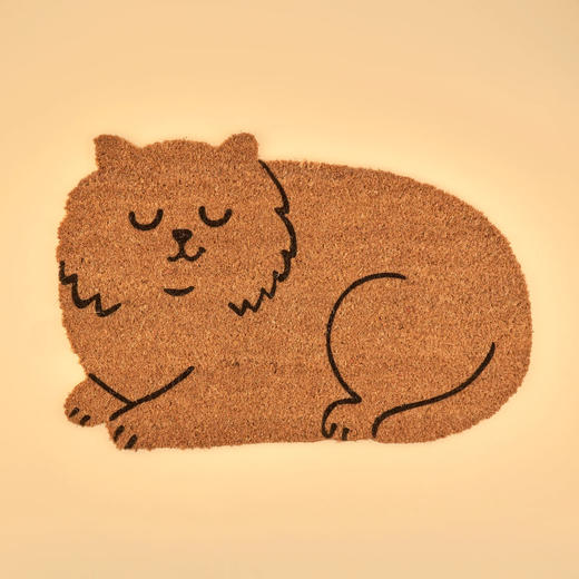 北京仓｜Coucou Suzette-Cat Doormat-猫咪 门垫［法国设计师］ 商品图0