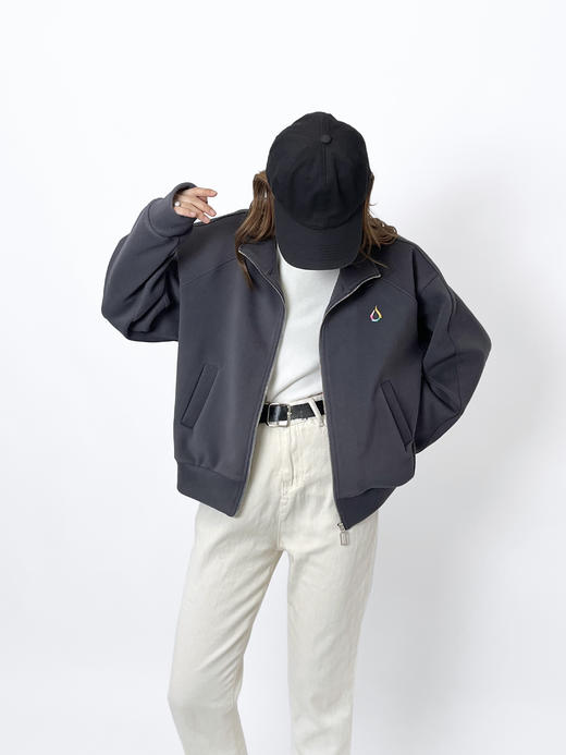 【秋冬春爆款】限定版时尚风格防风拉链外套🌟这款外套设计独特，简直爆棚！新颖的配色和时尚的设计风格绝对是年轻人的最爱！6323 商品图4