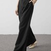 顺丰包邮洛诗琳85729春季新款立裁高腰显瘦褶皱阔腿西装裤11180 商品缩略图4