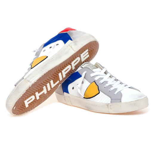 PHILIPPE MODEL 男士盾牌徽标 Prsx 休闲运动鞋 混色 PRLU XP05 商品图3