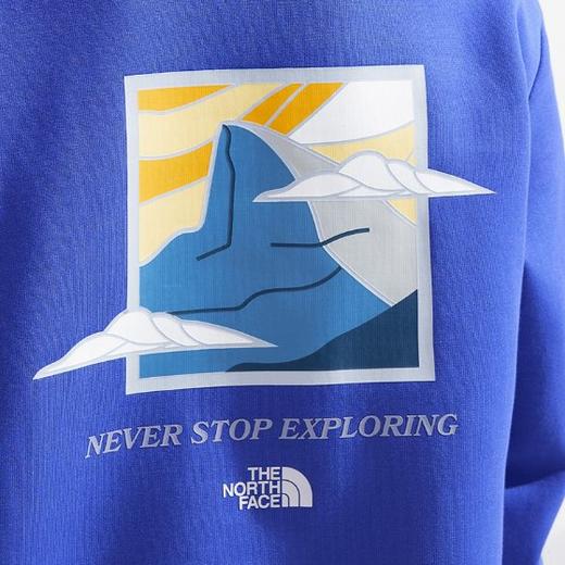 北面童装  印花连帽运动卫衣  8DCN 商品图2