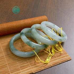 玉美人菲菲#天山翠宽条手镯-多样性发一