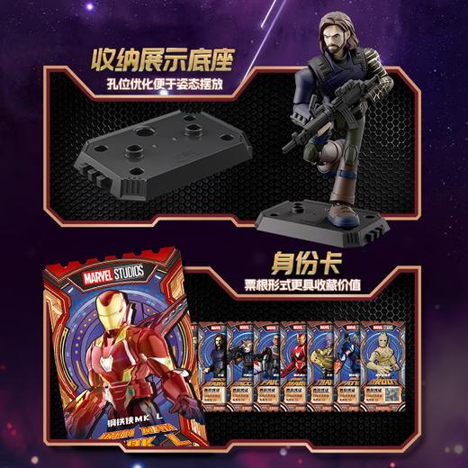 布鲁可81113漫威群星版第3弹小盒1/9 商品图4