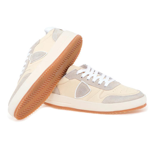 PHILIPPE MODEL 女士盾牌徽标浮雕 Nice 休闲运动鞋 混色 VNLD WX11 商品图3