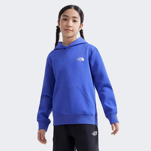 北面童装  印花连帽运动卫衣  8DCN 商品图0