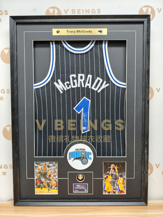 收藏系列 麦迪 魔术队1号 球迷版 亲笔签名球衣 商品图1