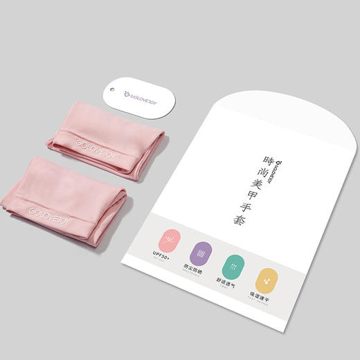 美甲手套女半指防照灯辐射专用户外开车防紫外线冰丝露指防晒手套 商品图3