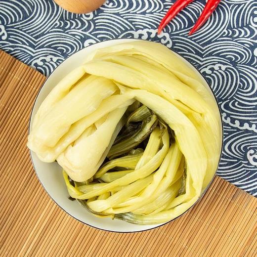 【宜昌助农馆】高杆腌白菜  酸脆可口 口感鲜香  炒菜饺子馅火锅食材500g 商品图4