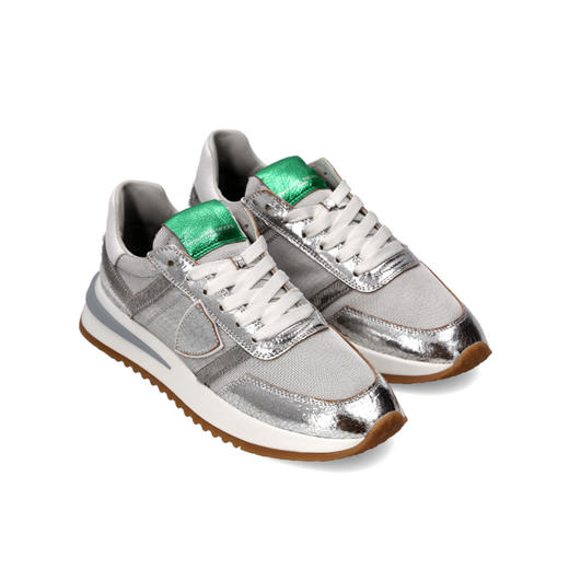 PHILIPPE MODEL 女士盾牌徽标浮雕 Tropez 2.1 休闲运动鞋 混色 TYLD RMC1 商品图1