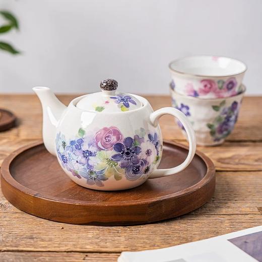 日本CERAMIC蓝美浓烧陶瓷茶壶茶杯套装 商品图1