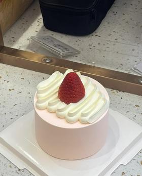 【优品系列】--【粉色草莓】蛋糕