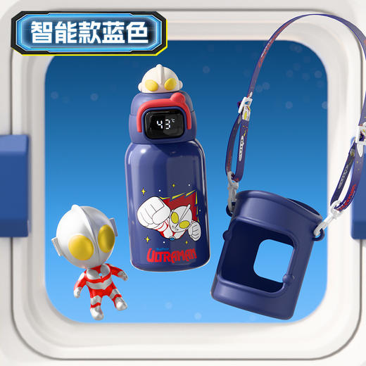 【奥特曼水杯】儿童保温杯 男孩学生上学专用水壶 新款男童吸管杯子  商品图12