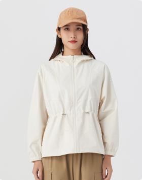 探拓女款连帽弹力外套