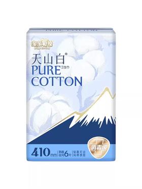 淘淘氧棉夜用卫生巾410mm*6片/包