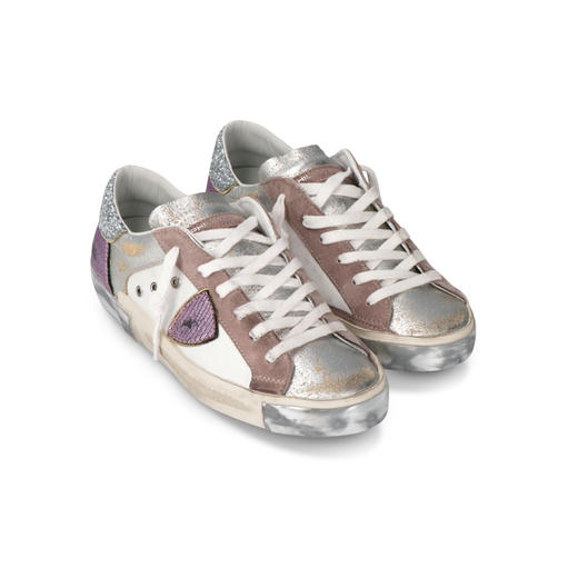 PHILIPPE MODEL 女士盾牌徽标 Prsx 休闲运动鞋 混色 PRLD VYX1 商品图1