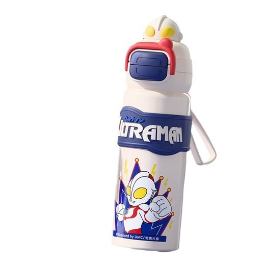 【奥特曼水杯】儿童保温杯 男孩学生上学专用水壶 新款男童吸管杯子  商品图4