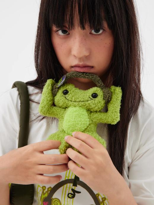 CryingCenter 蛙爱哭毛绒公仔伤心蛙开心蛙安抚玩偶挂件 哭喊中心 商品图1