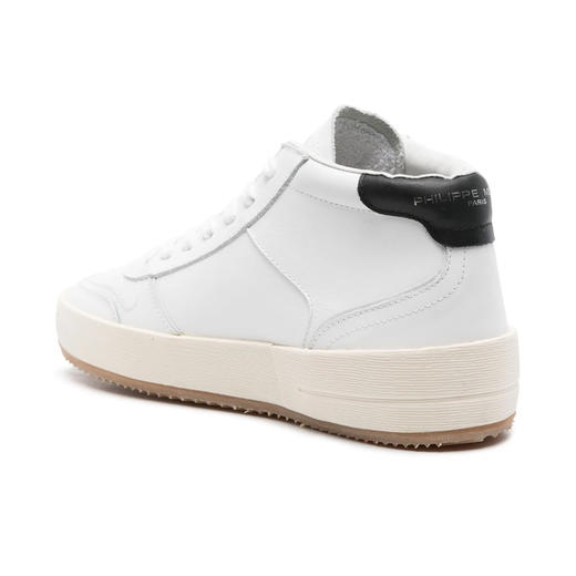 PHILIPPE MODEL 男士盾牌徽标浮雕 Nice 休闲运动鞋 白色 VNMU V003 商品图2