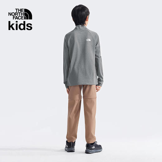北面童装  半拉链速干长T  870Q 商品图3