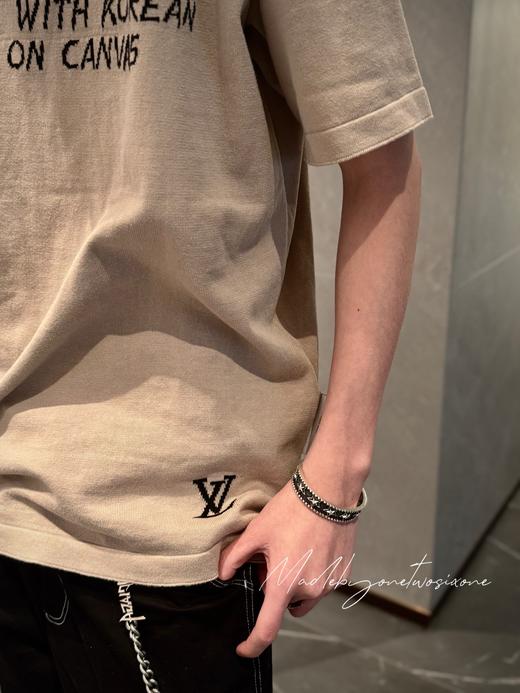 驴家 Park SEO BO艺术家展馆签字针织短袖tee 商品图8