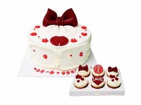 欣喜相逢-订婚蛋糕组合（请提前3小时预订）