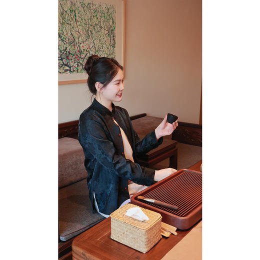 【抖音专属】新中式衬衣（25710055玄天设计师） 商品图2