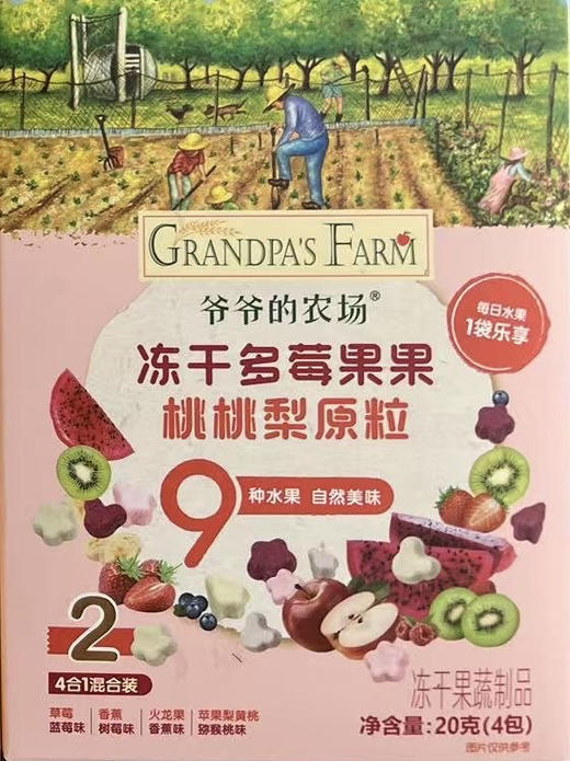 爷爷的农场冻干果蔬一盒28元 商品图3