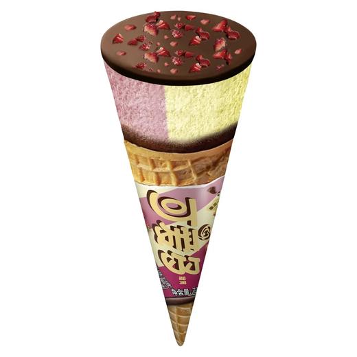 【新品尝鲜】和路雪可爱多草莓意式奶冻口味冰淇淋73G 商品图0