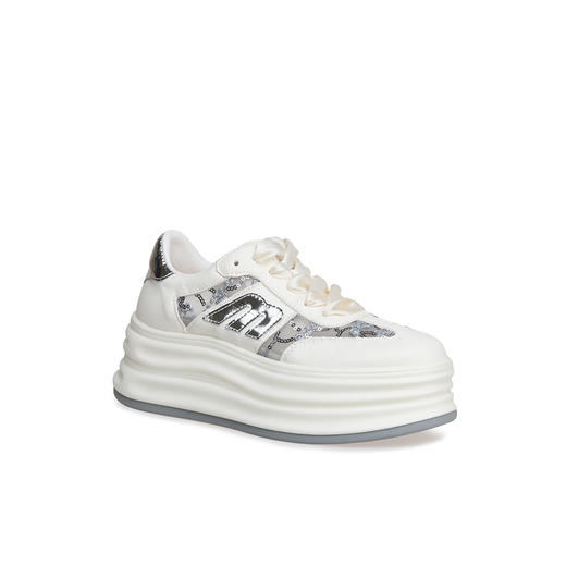 豪麟名鞋奥莱迪嘉女鞋时尚休闲鞋牛皮革DJJGA51WX016白色  原价1960元 商品图0