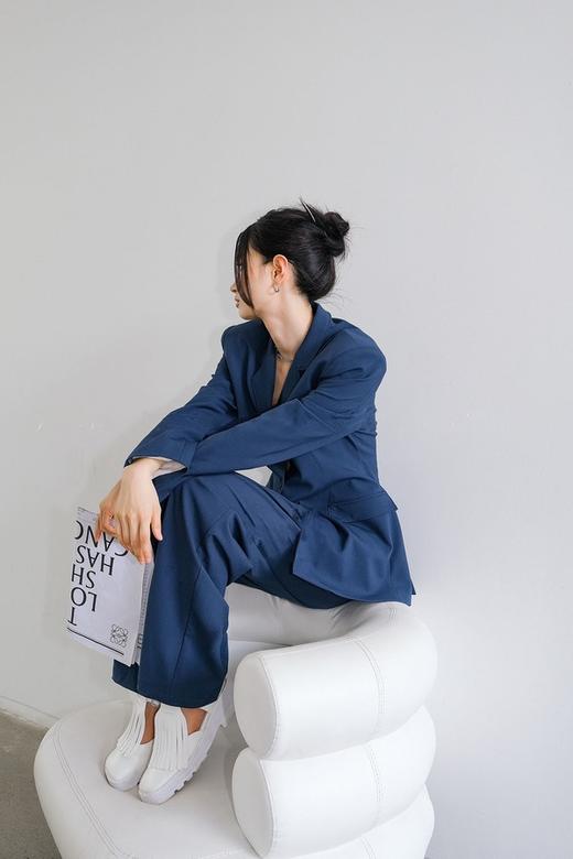 Kai & Kiera 靛蓝色高级质感西装套装 15496 商品图3