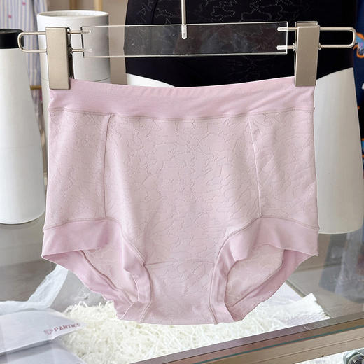 【一片式包臀】官网400+ 120S莫代尔镂空中腰内裤三条装女 弹力柔软贴合全包臀三角裤 商品图8