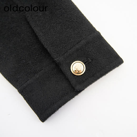 oldcolour欧珂2024春季休闲时尚纯色短款长袖短外套女Q110421A1 商品图3