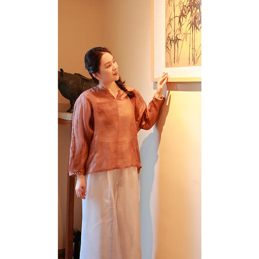 【2026东衣作】仙裤（22809137B素采-高定款-汉麻款） 商品图1