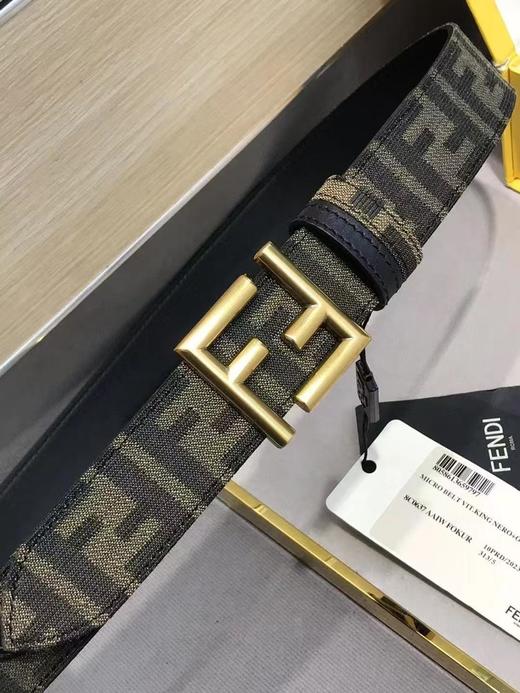 芬迪中古款老花logo标识腰带（GD） 商品图1