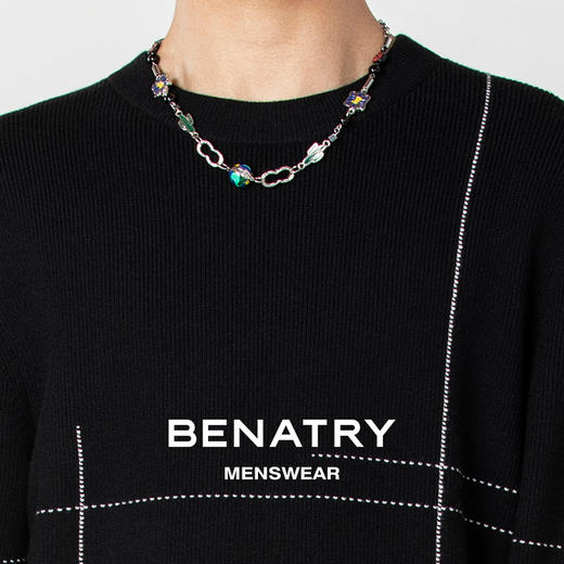 贝纳川圆领套头毛衣ECP316006 商品图6