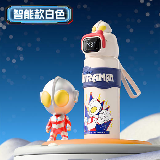 【奥特曼水杯】儿童保温杯 男孩学生上学专用水壶 新款男童吸管杯子  商品图7