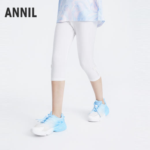 女童针织打底七分裤夏季新款安奈儿童装EG526126 商品图1