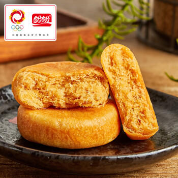 盼盼 肉松饼1000g 网红面包糕点蛋糕办公室早餐零食礼盒小吃 商品图0