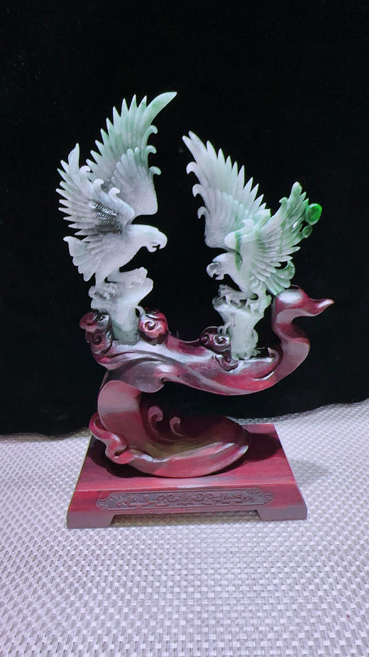 620868翡翠摆件【龙腾盛世】 商品图2