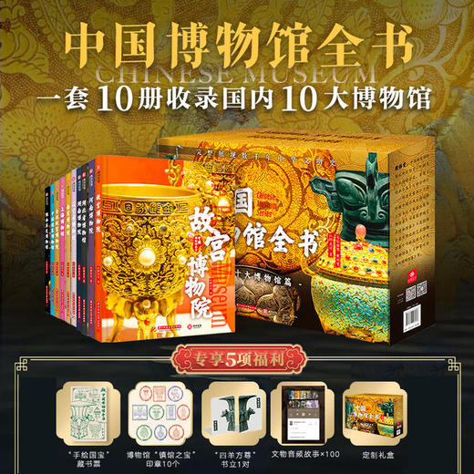 《中国博物馆全书》第一辑+第二辑（20册）|  宜藏宜赠，8000年华夏文明，一次尽览 商品图6