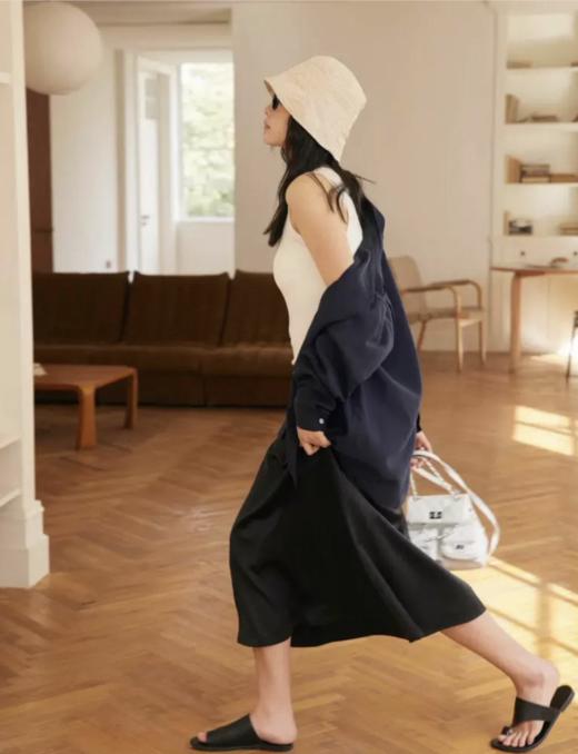 老米优品🎈3-5天。天丝+亚麻《老钱风灵魂单品🤍 简约高级感衬衫》纤维皇后，环保透气，春天的bi备款宝藏衬衫！CY250220A 商品图10