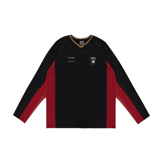 【178元任选3件】FDR官方店 复古插肩袖防晒撞色速干长袖T恤男女春夏宽松运动上衣 商品图1