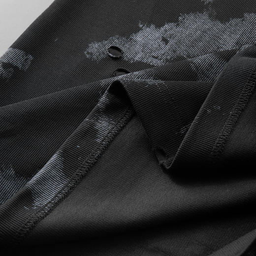 【DWP】大依优型大码短袖T恤圆领加肥加大男士大号弹力透气舒适夏季半袖 商品图4