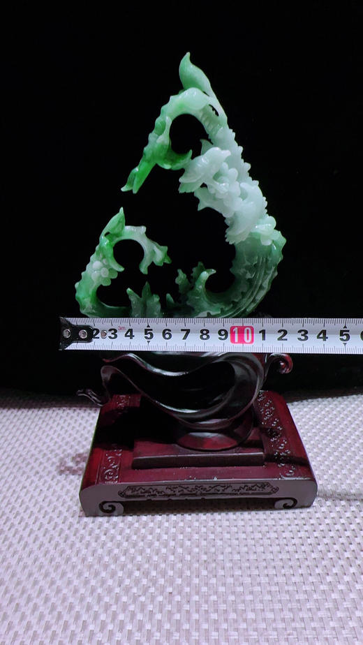 620866翡翠摆件【喜事眉梢】 商品图1