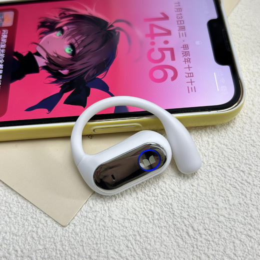 魔声 MQO30挂耳式蓝牙运动耳机 耳挂式设计不入耳，无感佩戴；升级款提升喇叭音质，不带耳套；蓝牙5.4开盖即连，音画同步低延迟；多麦智能降噪，14.2mm超大动圈，IPX5级防水 商品图9